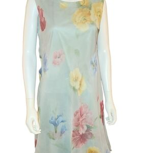 Cattiva Dress and Bolero Floral Print Blue 8
